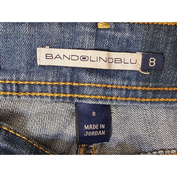 Bandolinoblu Womens Jeans Bootcut Blue Size 8 - Picture 4 of 7